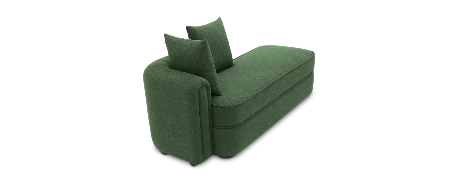 نمای جزئیات و ظرافت ساخت بنچ مدرن کورمانو (CORMANO) در GOAL فرنیچر